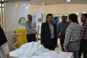 بازدید رئیس دانشگاه از روند آماده‌سازی غرفه‌های جشنواره درون‌دانشگاهی حرکت