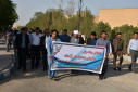 همایش پیاده روی و غبار روبی آرامگاه شهدای گمنام