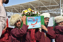 مراسم استقبال از پیکر ۴۴ شهید تازه تفحص شده