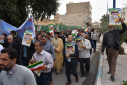 حضور دانشگاهیان دانشگاه علوم و فنون دریایی خرمشهر در راهپیمایی ۲۲ بهمن سال ۱۴۰۴