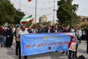 حضور دانشگاهیان دانشگاه علوم و فنون دریایی خرمشهر در راهپیمایی ۲۲ بهمن سال ۱۴۰۴