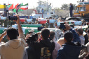 حضور دانشگاهیان دانشگاه علوم و فنون دریایی خرمشهر در مراسم استقبال از ۸۵ شهید دفاع مقدس