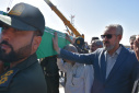 حضور دانشگاهیان دانشگاه علوم و فنون دریایی خرمشهر در مراسم استقبال از ۸۵ شهید دفاع مقدس