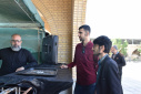 برپایی ایستگاه صلواتی در گلزار شهدای خرمشهر