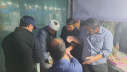 برپایی موکب افطاری ساده در دانشگاه علوم وفنون دریایی خرمشهر