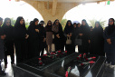 گرامیداشت حماسه سوم خرداد و سالروز آزادسازی خرمشهر؛ ادای احترام دانشگاهیان علوم و فنون دریایی خرمشهر به مقام شامخ شهدای گمنام