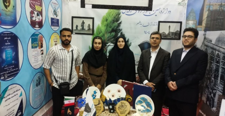 بازید جناب آقای دکتر شالچی معاون محترم فرهنگی وزارت علوم، تحقیقات و فناوری از غرفه فرهنگی در جشنواره رویش