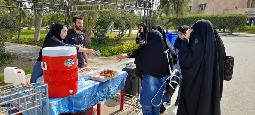 برپایی موکب بمناسبت میلاد حضرت علی اکبر(ع) و روز جوان