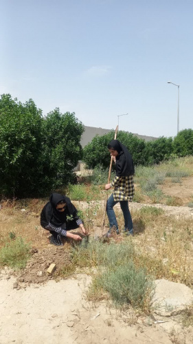 برگزاری کاشت درخت به عنوان روز زمین پاک  توسط معاونت فرهنگی و اجتماعی با همکاری کانون همیاران سلامت و روان دانشگاه علوم و فنون دریایی خرمشهر