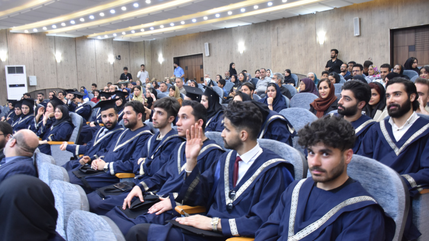 آیین دانش آموختگی دانشجویان دانشکده منابع طبیعی