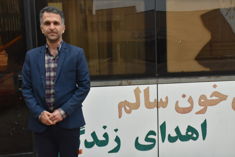 استقرار ایستگاه اهدای خون در دانشگاه علوم و فنون دریایی خرمشهر